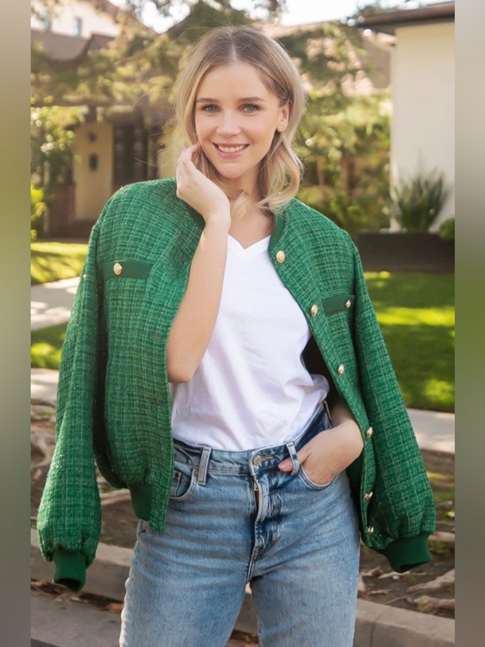 Strut & Bolt LA Bomber Jacket - Picture 3 of 10